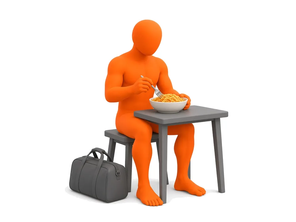 Illustration zum Leitfaden: Was solltest du vor dem Training essen?