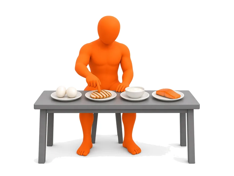 Illustration zum Leitfaden: Wann solltest du Protein essen?